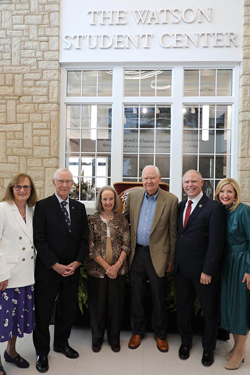 Watson Center Dedication