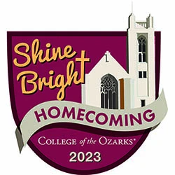 Picture of a chapel with a banner flowing across it.