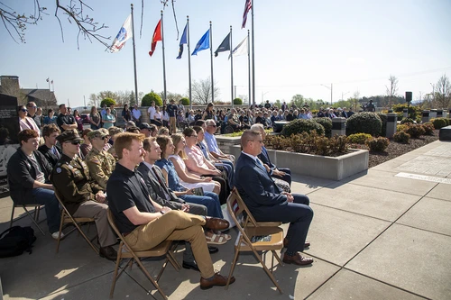guests sitting at event