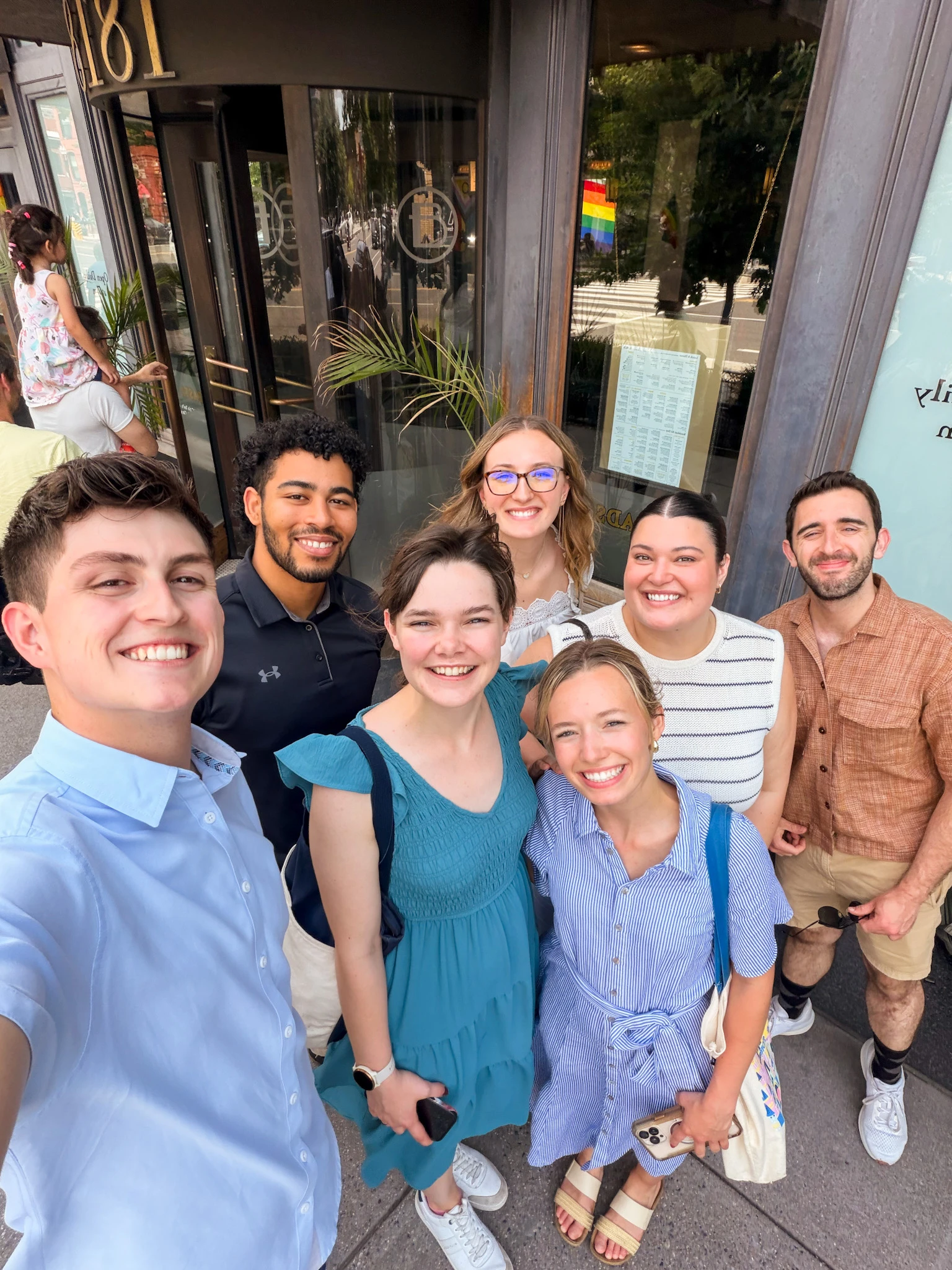 Our students and recent graduates enjoying time together in Washington, D.C.
