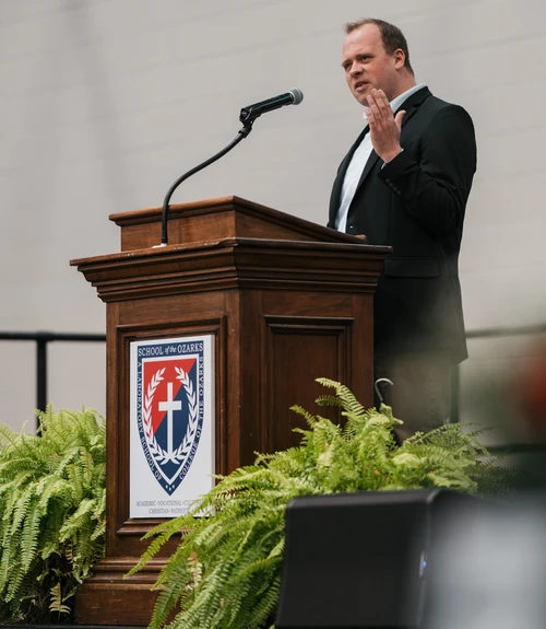 Dr. Western speaks at conference