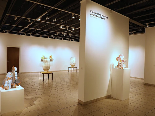 College of the Ozarks is hosting a ceramics exhibition titled “Constructing Memory: Artifacts and Layers” by Dryden Wells in the Boger Art Gallery now through April 1. 