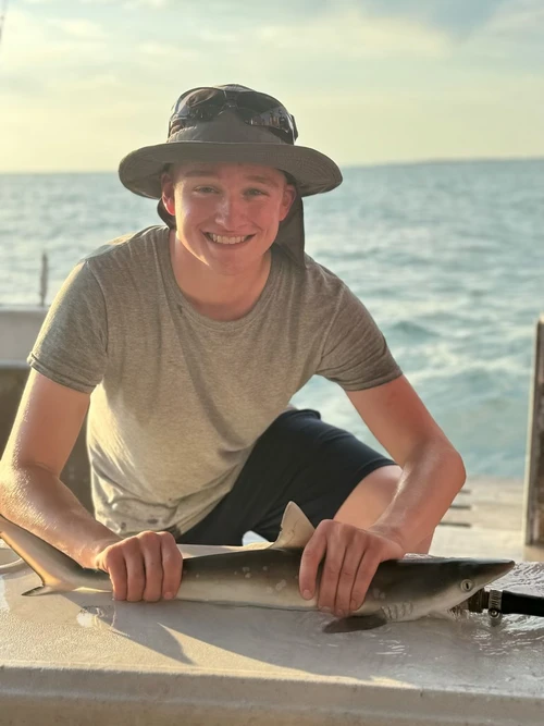 Boy with Shark