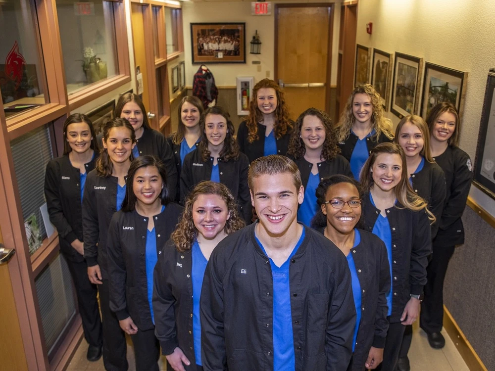 Nursing students in Simulation Learning Center 