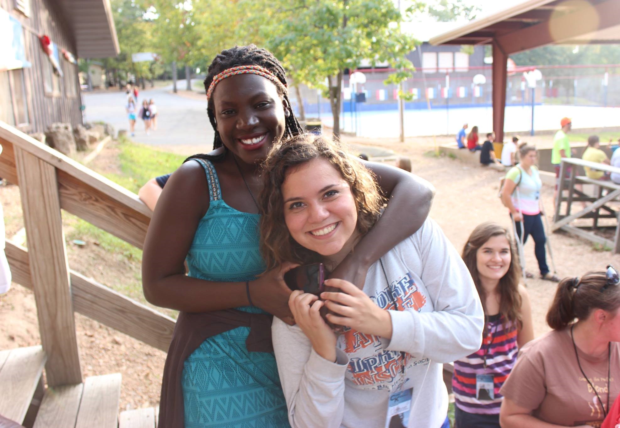Students posing together