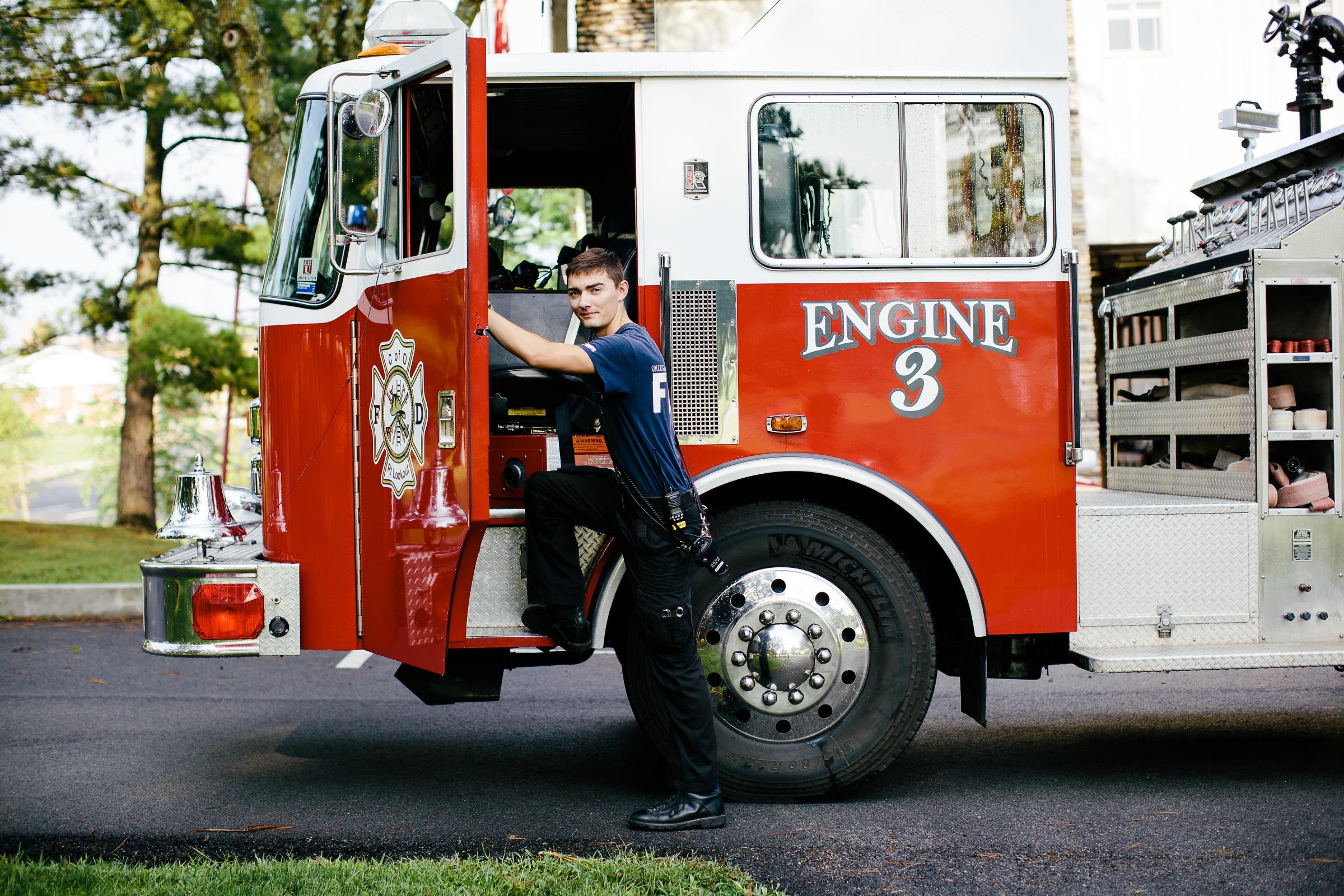 Fire Department student worker