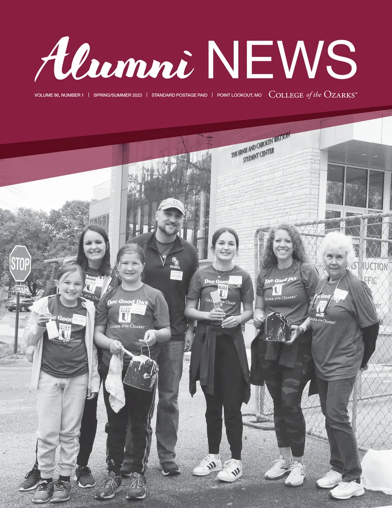 Cover of the Spring/Summer 2023 Alumni News
