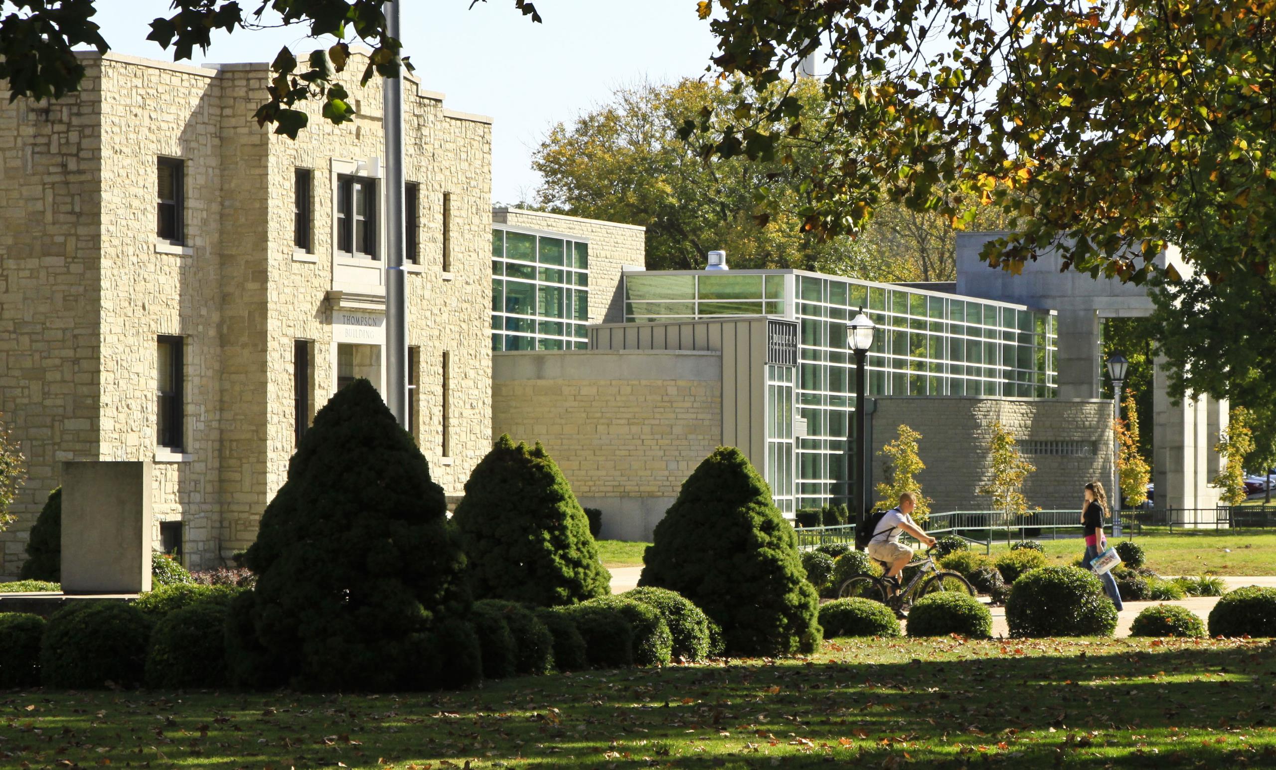 Academic buildings on C of O campus