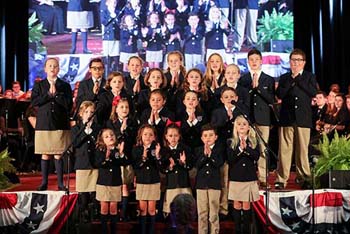 School of the Ozarks students perform song