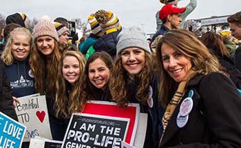 College of the Ozarks nursing students participate in March for Life in Washington, D.C.