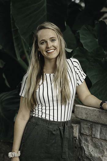 Anna-Sophia Henry, 2020 graduate, biology and chemistry major