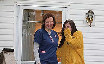 School of the Ozarks administrators visit homes of graduating seniors