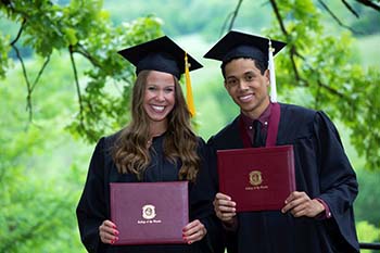 The College of the Ozarks baccalaureate service and the commencement ceremony will take place in the Howell W. Keeter Athletic Complex at 11 a.m. and 2 p.m., respectively. Commencement is a ticketed event for graduates and their families. 